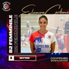 B2: conferma in regia per Eleonora (Leo) Carbone