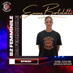 B2: EMMA BORTOLOTTI NUOVO GIOVANE MARTELLO DEL PORDENONE VOLLEY