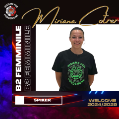B2: MIRIANA COTRER NEW ENTRY DI INSIEME PER PORDENONE