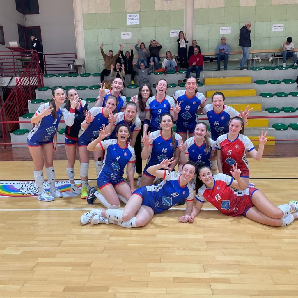 SERIE B2 FEMMINILE: VEGA FUSION TEAM VOLLEY VS PORDENONE VOLLEY 1-3