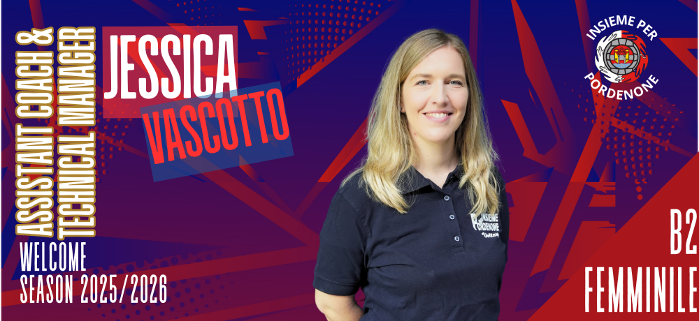JESSICA VASCOTTO: DOPPIO INCARICO AL PORDENONE VOLLEY