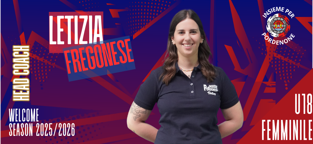 LETIZIA FREGONESE ENTRA NELLO STAFF TECNICO DI INSIEME PER PORDENONE