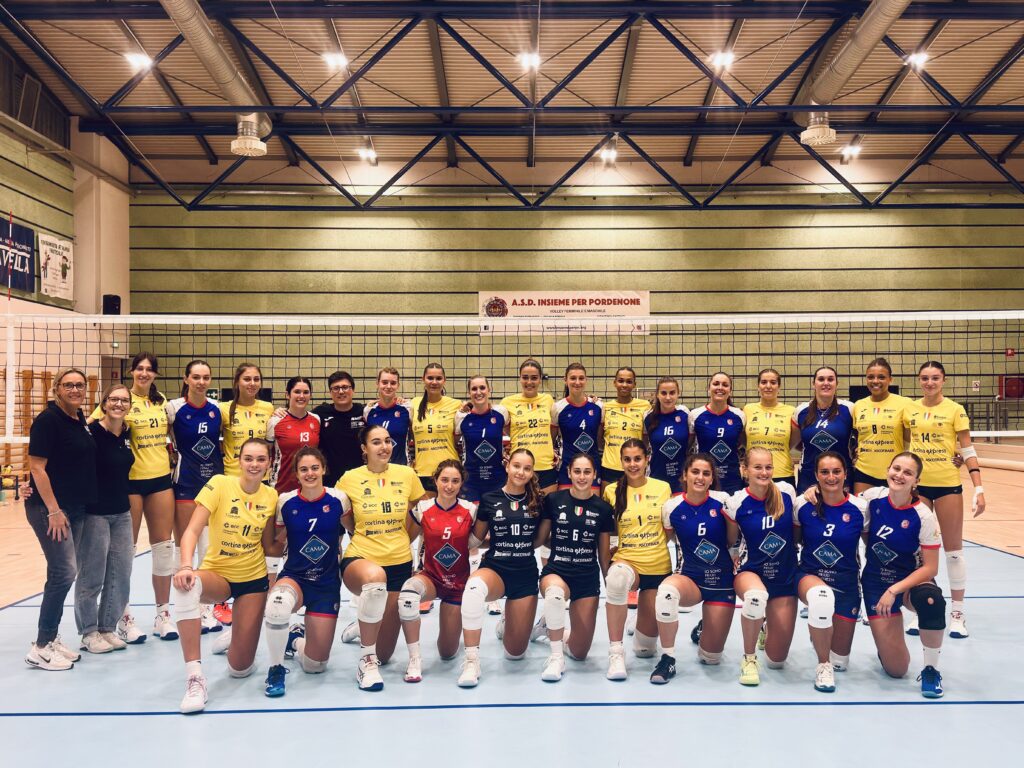 SERIE B2, BUON TEST CONTRO L’IMOCO VOLLEY: 1-3 NELL’AMICHEVOLE DI SABATO SERA