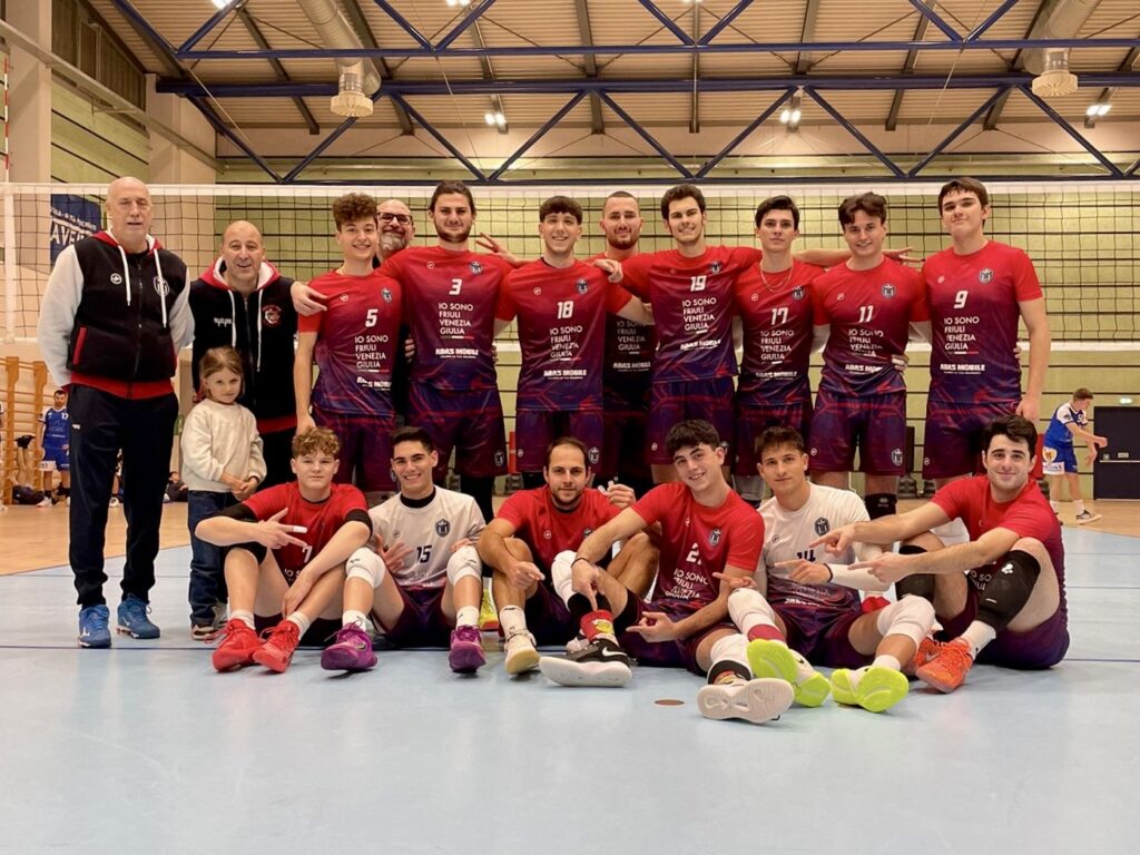 SEREI C MASCHILE: IL PORDENONE CHIUDE L’ANNO CON UN NETTO 3 A 0