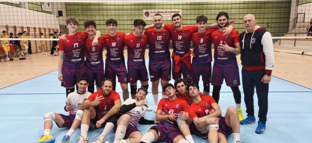 SERIE C MASCHILE: IL DERBY È DEL PORDENONE VOLLEY