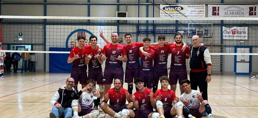SERIE C MASCHILE: GRANDE RIMONTA E VITTORIA CONTRO LO SLOVOLLEY