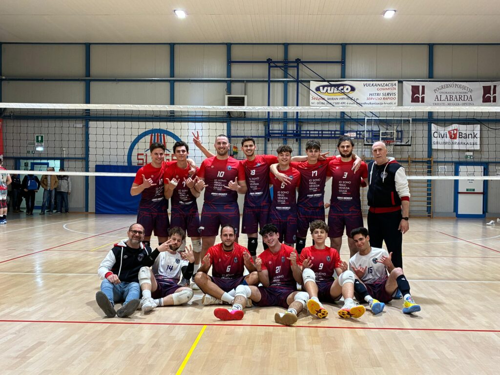 SERIE C MASCHILE: GRANDE RIMONTA E VITTORIA CONTRO LO SLOVOLLEY