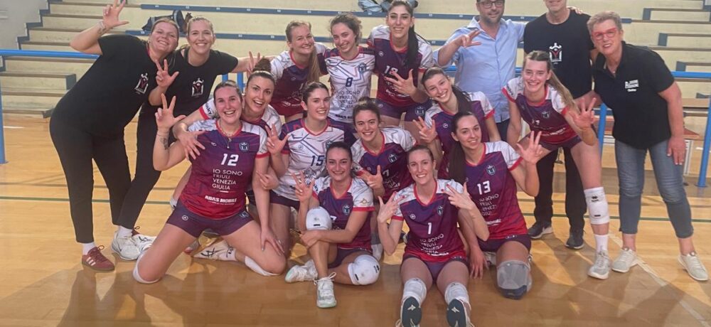 SERIE B2 FEMMINILE: IL PORDENONE TORNA A SORRIDERE CON UN NETTO 3 A 0